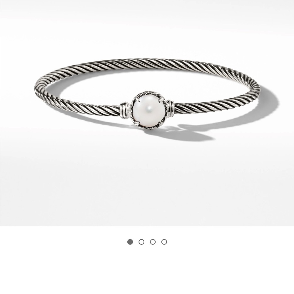Petite Chatelaine® Bracelet in Sterling Silver with Pearl